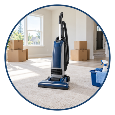 Move-in and move-out cleaning service icon