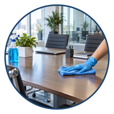 Office cleaning service icon
