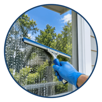 Professional window cleaning